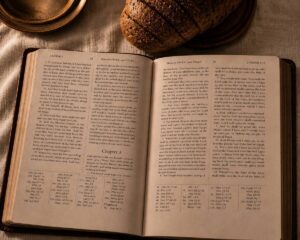 Book of Mormon opened to 2 Nephi