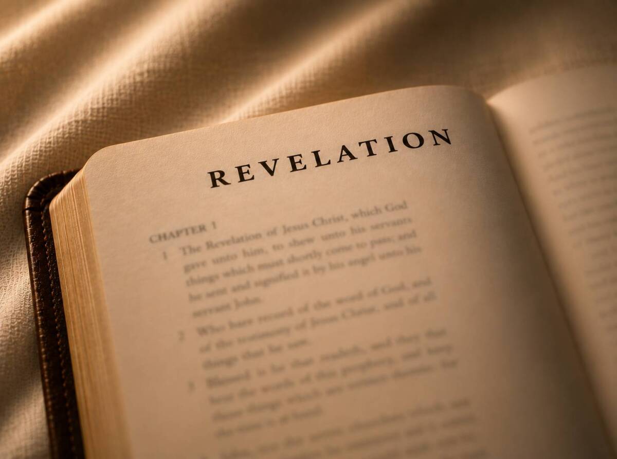 A66A9952-FA2F-4B9A-A6D9-5DE1382A4AA6 Book that says "Revelation"